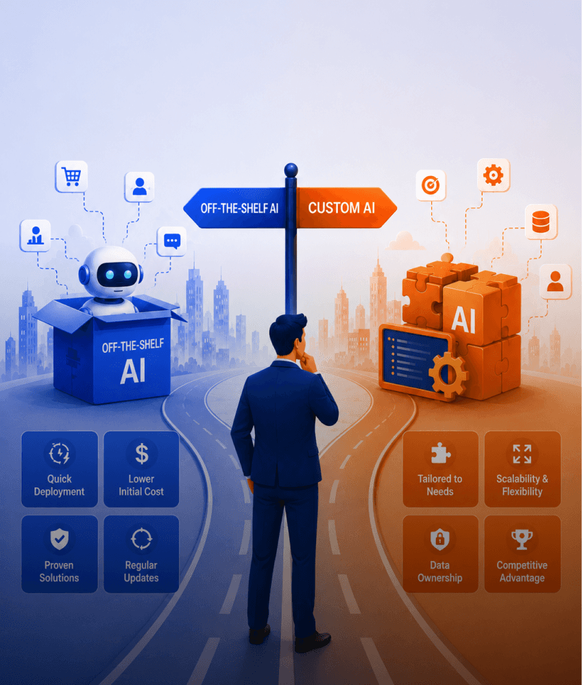 Custom AI vs Off-the-Shelf AI: ROI and Business Value