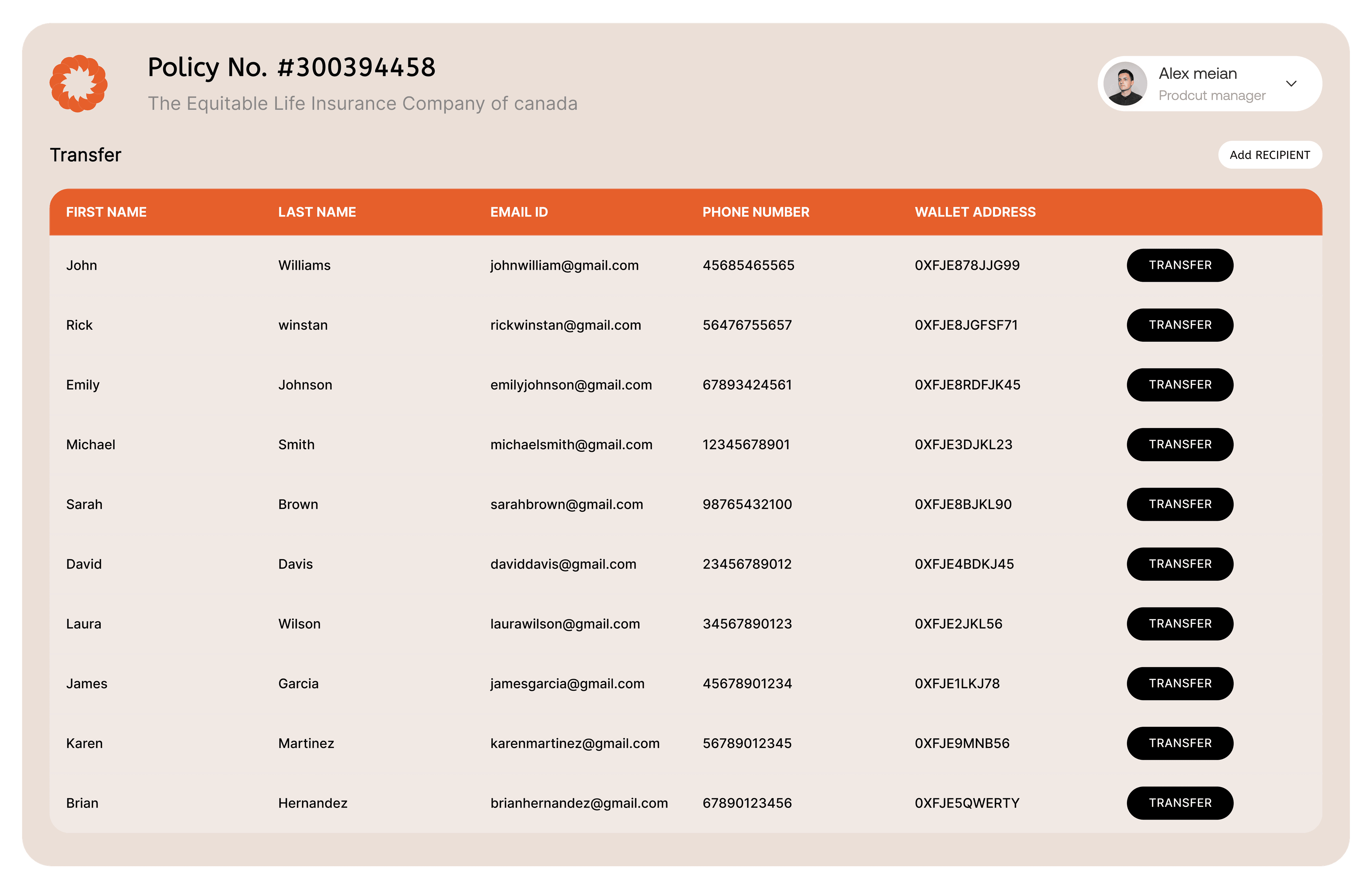 Blockchain and Web3 Based Insurance Platform