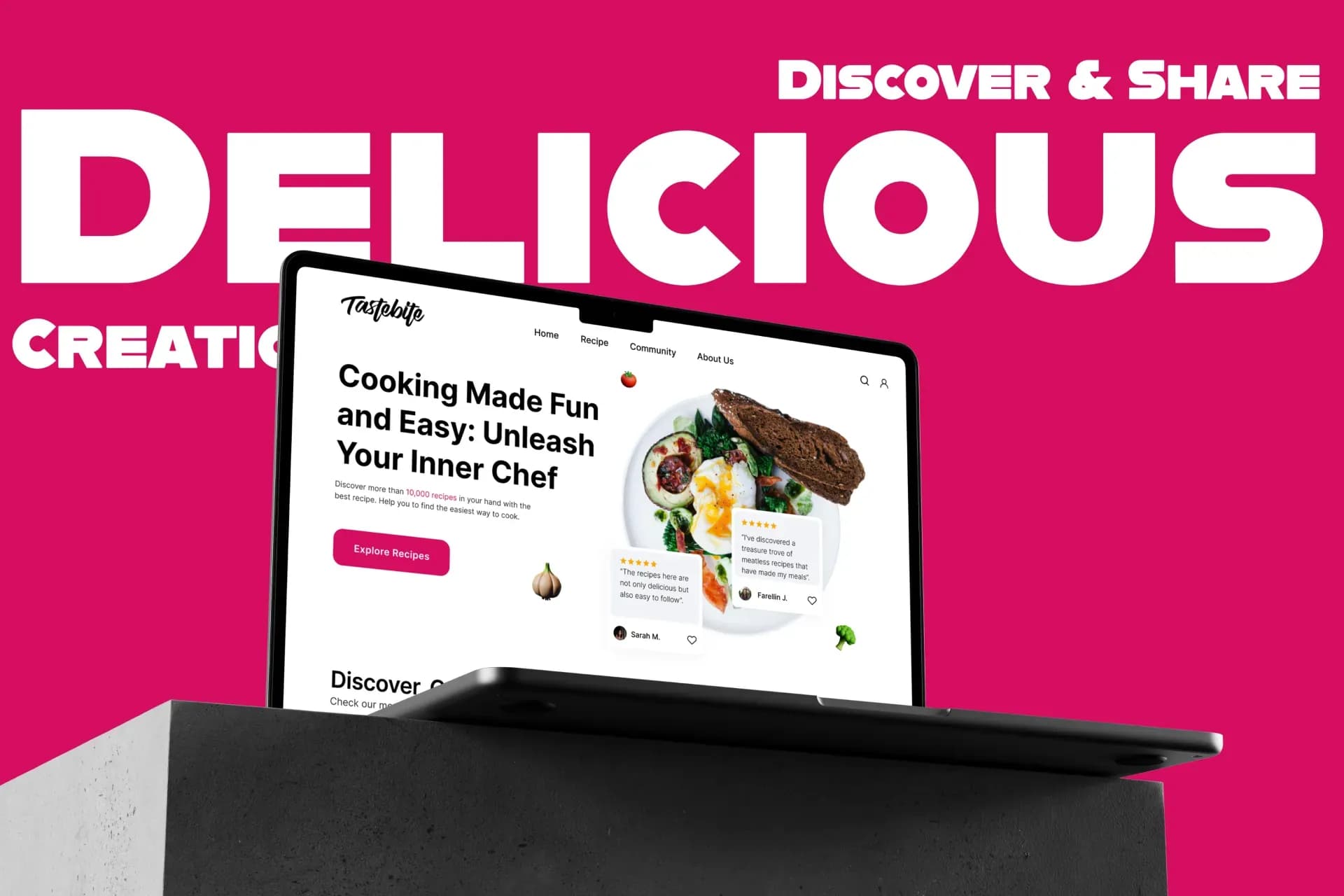 Recipe Sharing Platform: Discover & Share Delightful Recipes