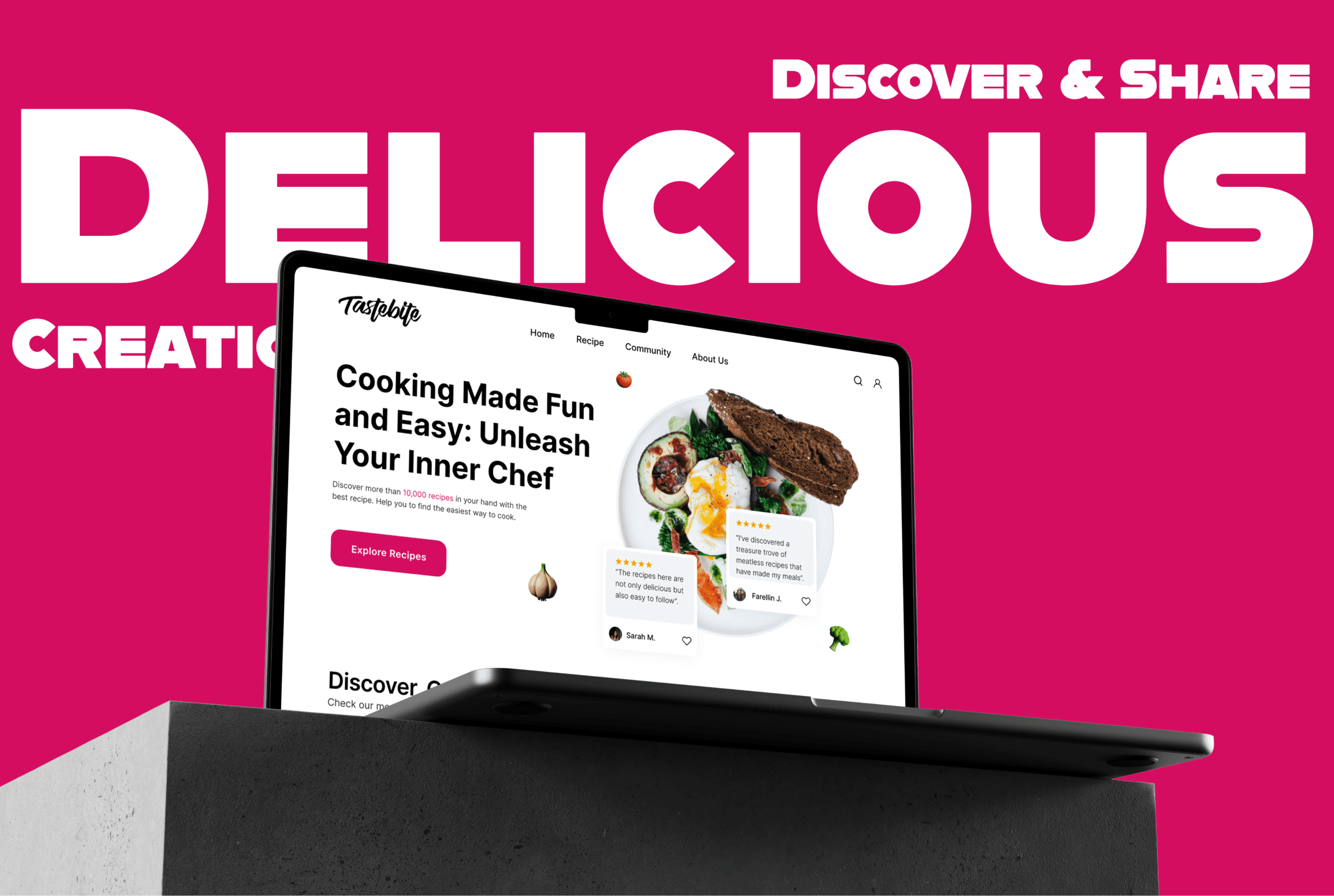 Recipe Sharing Platform: Discover & Share Delightful Recipes