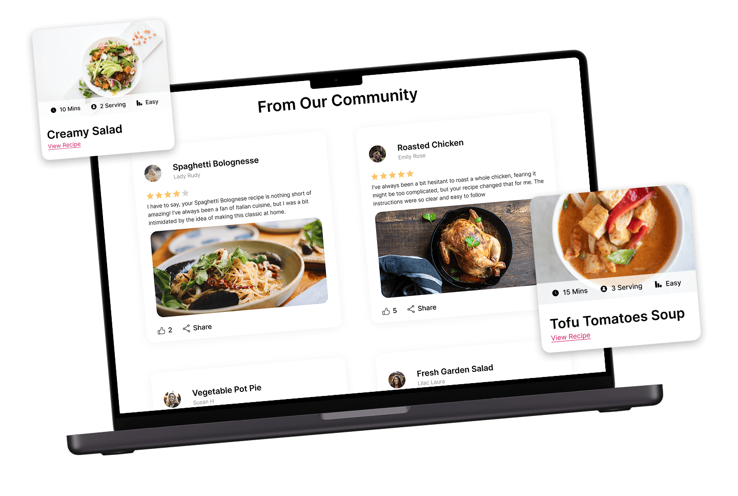 Second image ofRecipe Sharing Platform: Discover & Share Delightful Recipes