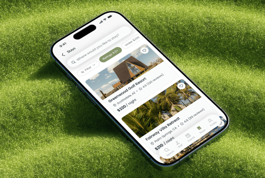 White-Label Mobile Apps for Golf Clubs | Case Study