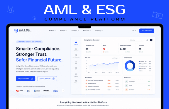 AML Compliance Software for ESG & Financial Crime Teams