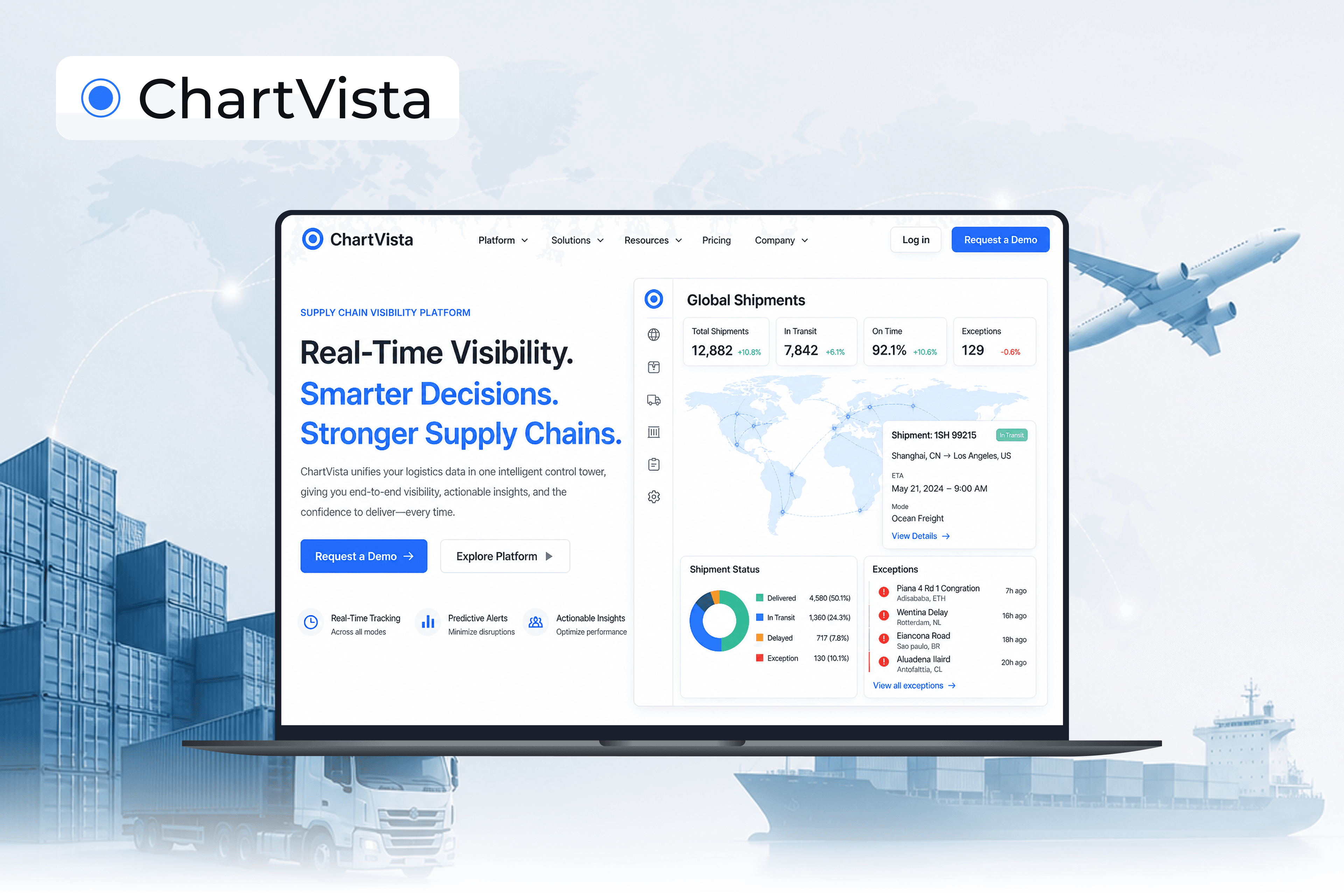 Real-Time Supply Chain Visibility Platform